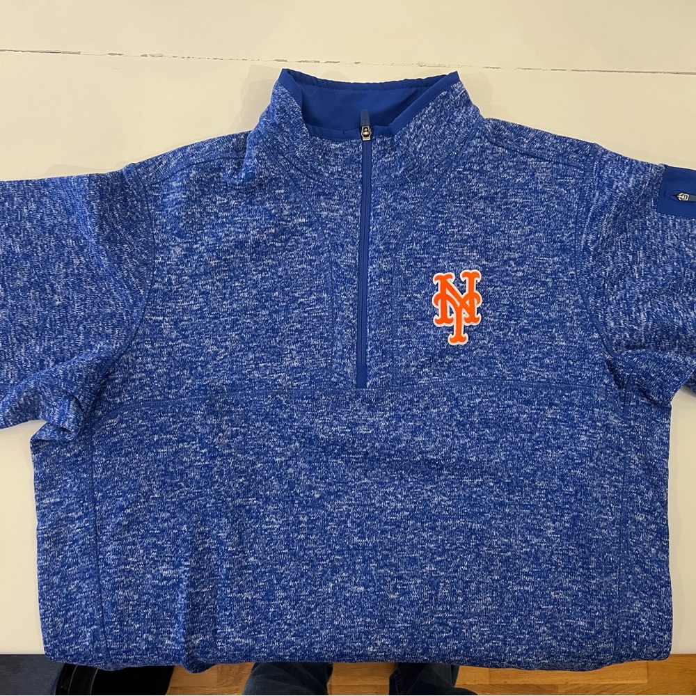 NY Mets Antigua Zip Sweatshirt - XL 
Brand New w/o Tags